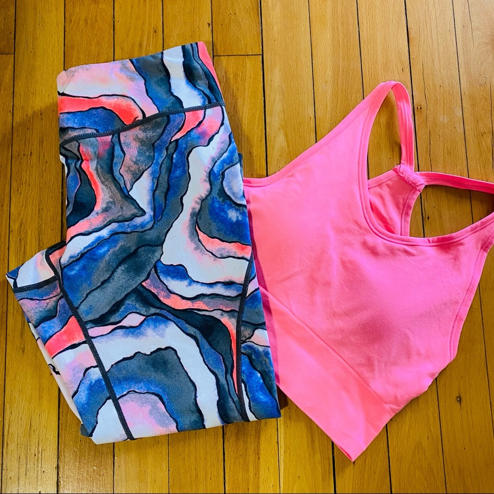 ZELLA LEGGINGS AND BRA TOP